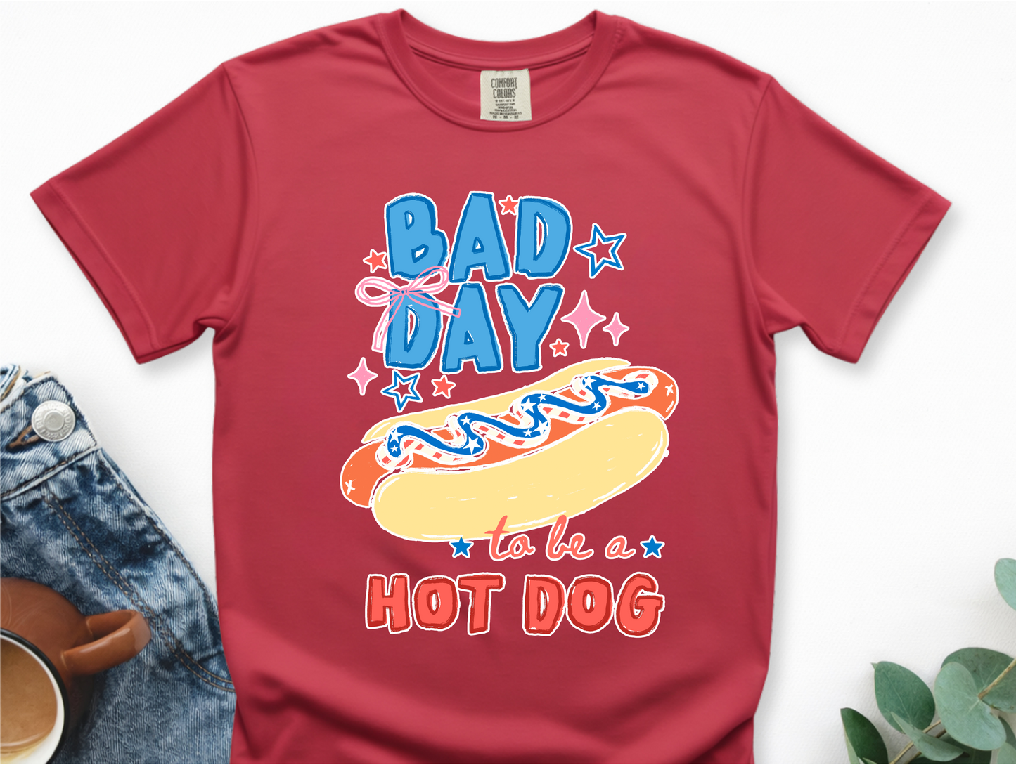 Bad Day to be a Hot Dog Tee