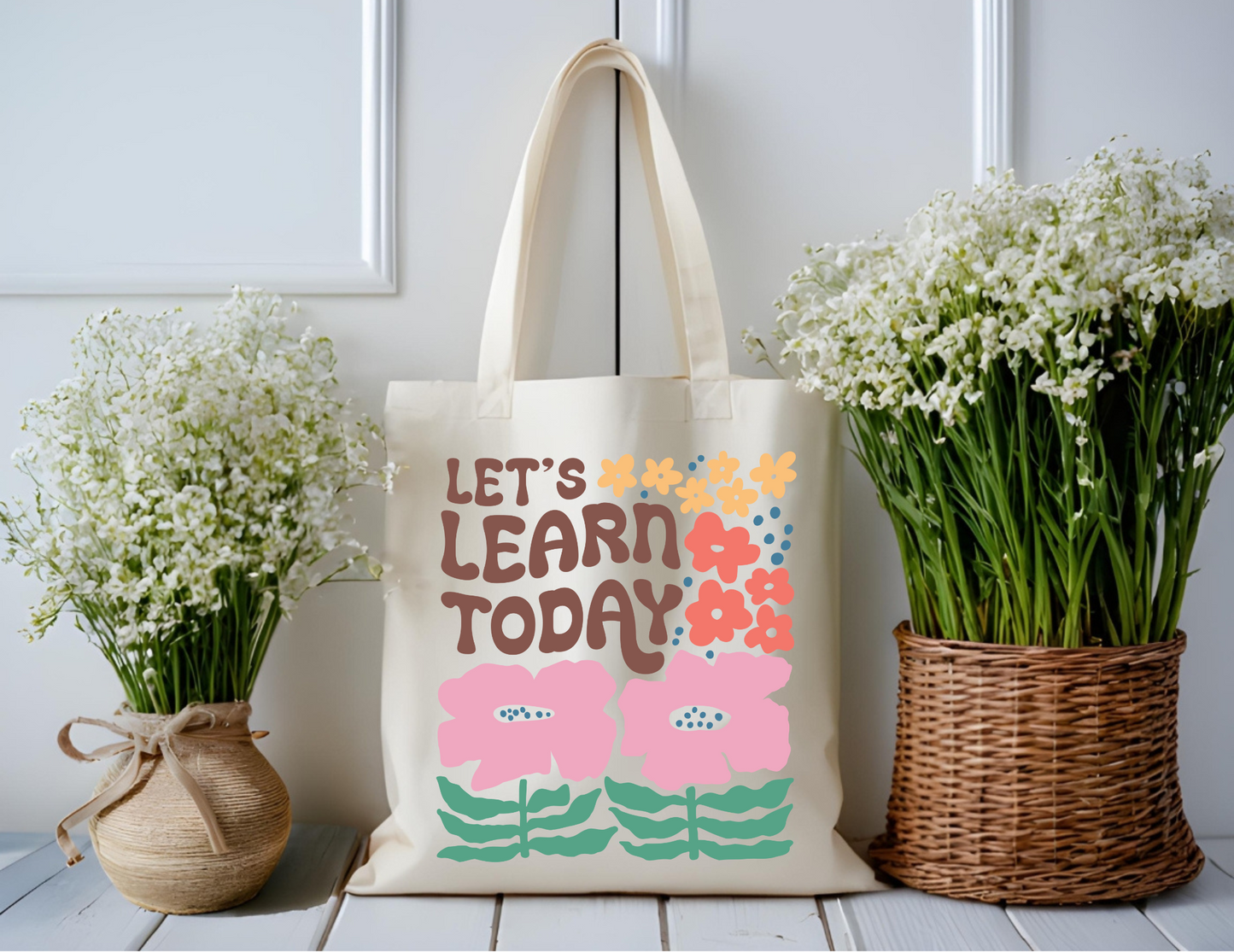 Let's Learn Today Tote