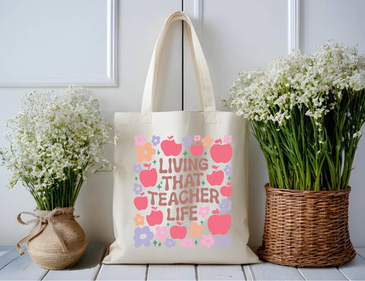 Teacher Life Tote