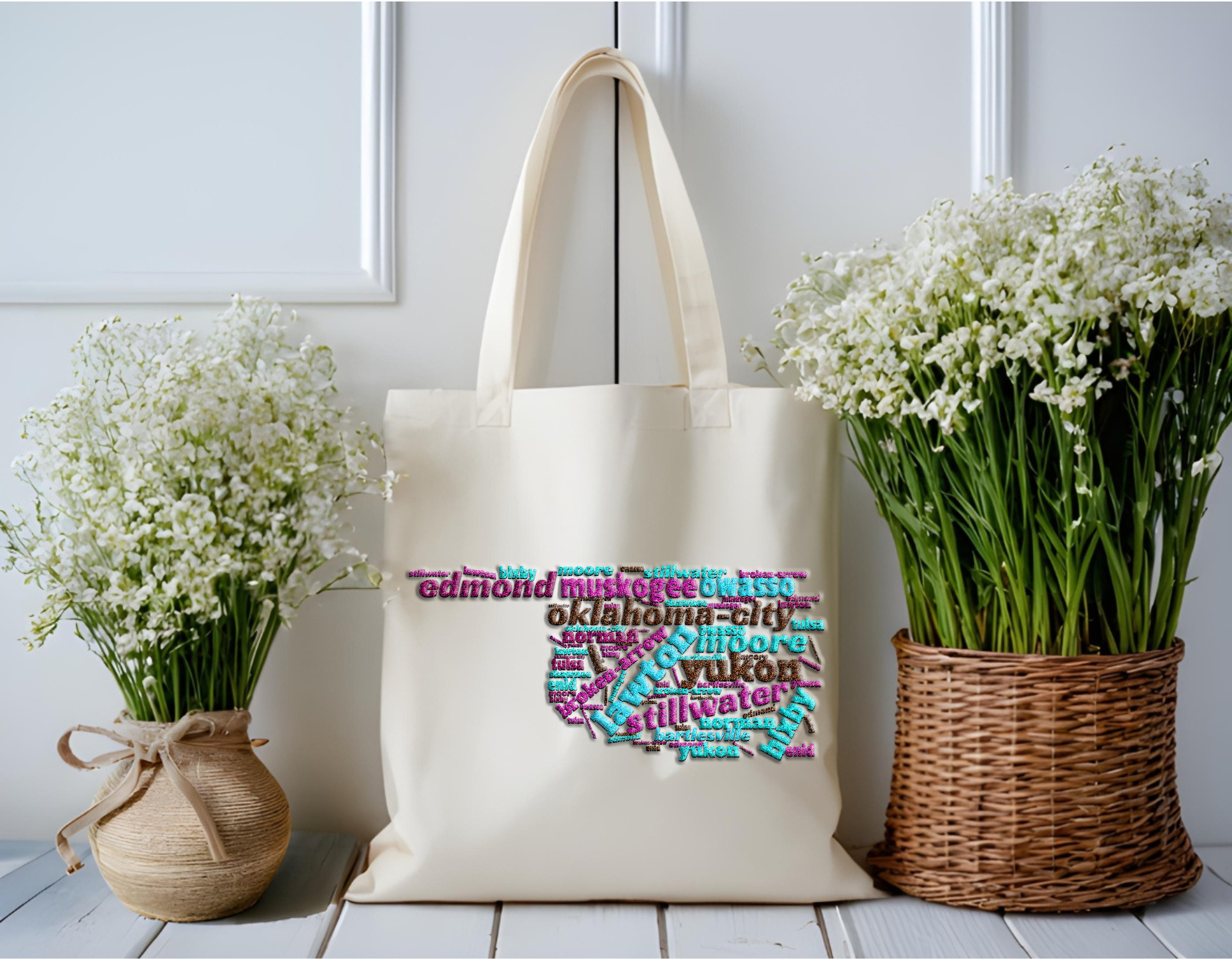 Oklahoma Towns Tote