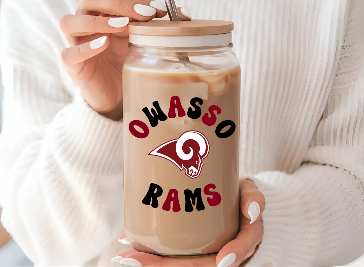 Owasso Ram Glass Can