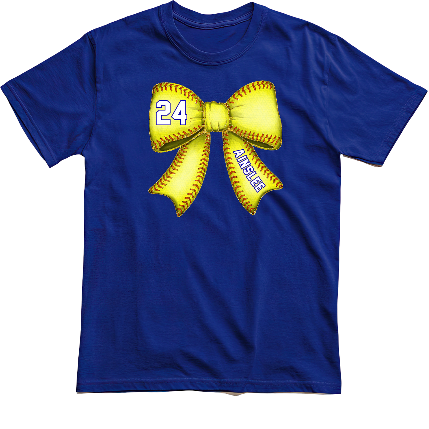 Custom Fan Bow Tee